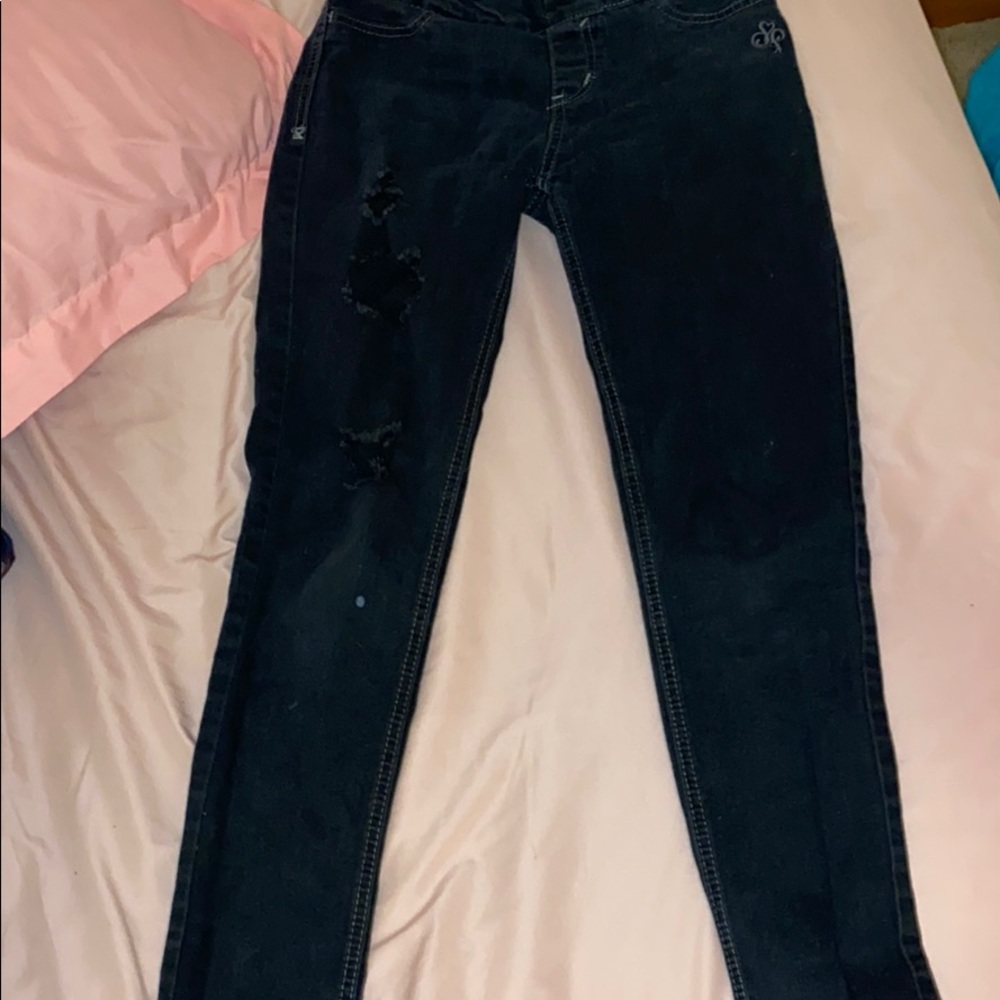 Black Ripped Jeans